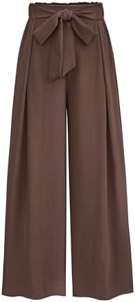 PRETTYGARDEN Women's Palazzo Wide Leg Work Dress Pants