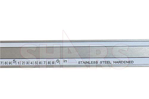 Shars 0-8" Precision Stainless Steel Shock Proof Dial Caliper .001" Graduation Black Face 303-1307B P