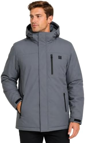Billabong Ski Jacket Men - Waterproof Shell, Hooded Warm Winter Snow Coat