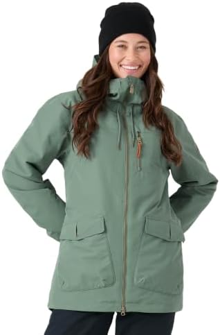 Roxy Women's Free Love Snow Jacket – 15k Waterproof Fully Taped Seams Ski & Snowboard Jacket, Pfas-free