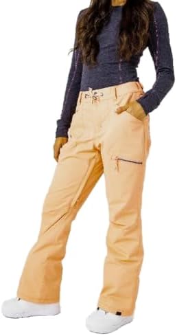 Roxy Women's Nadia Ski Pant – 10K Waterproof, Insulated, PFAS-Free, Adjustable Waist & Snow Gaiters