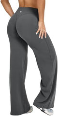 OQQ Yoga Pants Women Casual Soft Straight Leg Bottoms