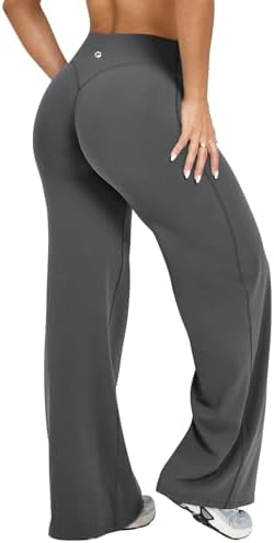 OQQ Yoga Pants Women Casual Soft Straight Leg Bottoms
