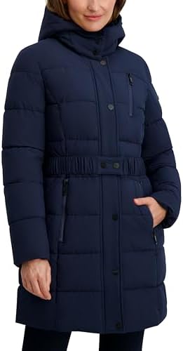 Nautica Women's Heavyweight Stretch Puffer Jacket