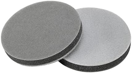 Eagle Micro-Hook Interface Pad for 3 inch Sanding Discs, Soft, Hook & Loop, No Holes, 971-7503, 4 Pads