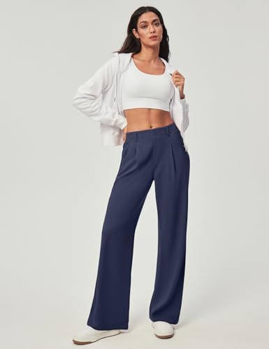 Ewedoos Wide Leg Dress Work Pants for Women Business Casual Office Outfits