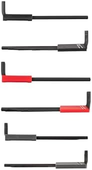TEKTON Flat End Hex and Star L-Key Set, 41-Piece | KEY91003 | (0.050 - 3/8 in., 1.3 - 10 mm, T6 - T50), Manganese Phosphate Finish, Holder