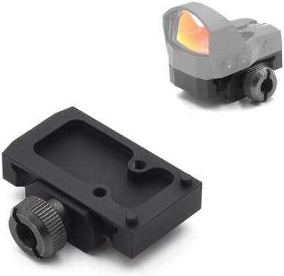 Tactical Mini ROMEO1 Red Dot Sight Mount Quick Release/Detach，Romeo 1 Optics Reflex Scopes Mounting Plate Mount Base Adapter，Fits for Standard 20mm Pic Rail Mounting，with Screws and Wrench