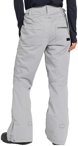 Roxy Women's Nadia Ski Pant – 10K Waterproof, Insulated, PFAS-Free, Adjustable Waist & Snow Gaiters