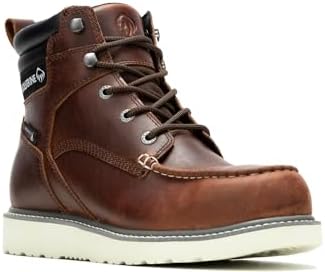 Wolverine Men's Trade Wedge 6" Moc Toe Construction Boot