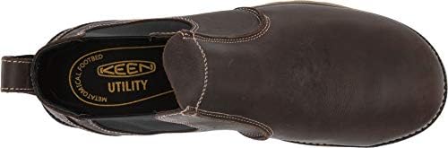 KEEN Utility Men's Seattle Romeo Mid Height Alloy Toe Pull On Work Shoes