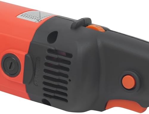 1400W Burnishing Grinding Machine, 8-Speed Variable Brush Grinder with 600-3600 RPM, Electric Polisher for Deburring & Surface Cleaning on Metal Wood Stainless Steel