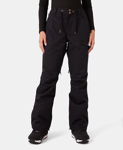 Roxy Women's Nadia Ski Pant – 10K Waterproof, Insulated, PFAS-Free, Adjustable Waist & Snow Gaiters