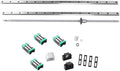 findmall 2 Pcs HGR20-800mm Linear Guide Rail Kit, 1Pcs SFU1605 Ballscrew