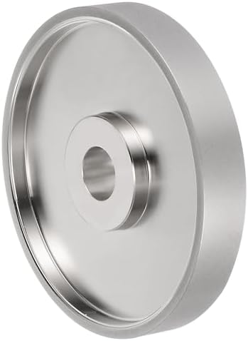 HARFINGTON Diamond Lapidary Wheel 6 Inch x 1 Inch Arbor Hole 800 Grit Grinding Wheels for Stone, Marble, Glass, Ceramics, Crystal, Carbide, Steel