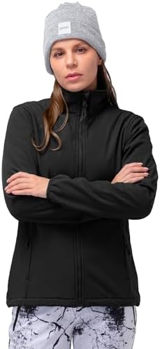 33,000ft Women's 3 in 1 Hooded Rain Jacket Waterproof Softshell Ski Coat