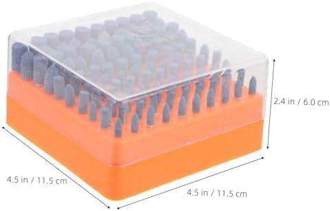 SOLUSTRE 200pcs Grinding Zirconium Mounted Points for Rotary Tool Accessories Versatile Grinding Bits for More Abrasive Stones for Various Tasks