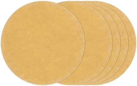 10Pcs Sanding Discs 1In 1000Grit Hook and Loop Sandpapers Yellow