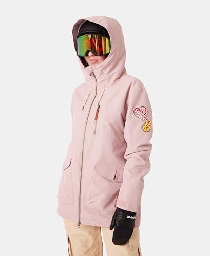 Roxy Women's Free Love Snow Jacket – 15k Waterproof Fully Taped Seams Ski & Snowboard Jacket, Pfas-free