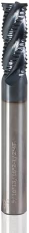 5/16" 4 Flute Roughing End Mill AlTiN Coated Carbide, 1Pcs
