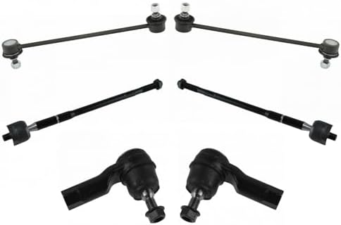 TRQ Front Steering & Suspension Kit Sway Bar Stabilizer Link Tie Rod