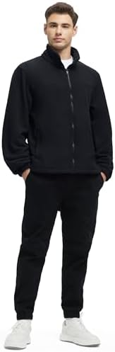 VOPOKER Mens 3 in 1 Winter Coats Waterproof Warm Fleece Jacket With Multi-Pockets