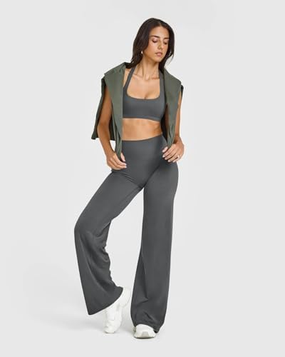 OQQ Yoga Pants Women Casual Soft Straight Leg Bottoms