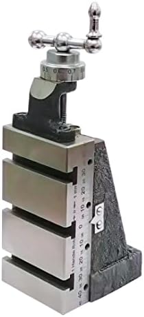 Mini Vertical Milling Slide Mounted on Z Type Angle Plate -Direct Fit for Mini Lathe Machine (Without Clamp)