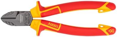 TEKTON 7 Inch Insulated Diagonal Cutting Pliers | PVC00007