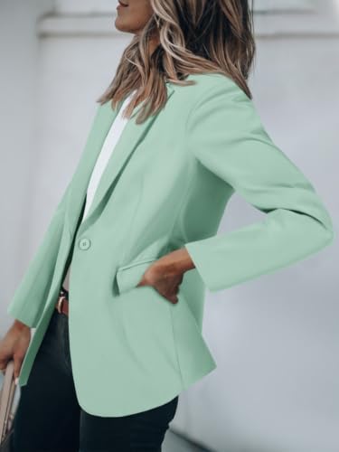 Cicy Bell Womens Casual Blazers Long Sleeve Work Office Suit Jackets Blazer