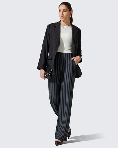 G4Free Yoga Pants for Women Wide Leg Pants with Pockets High Waisted