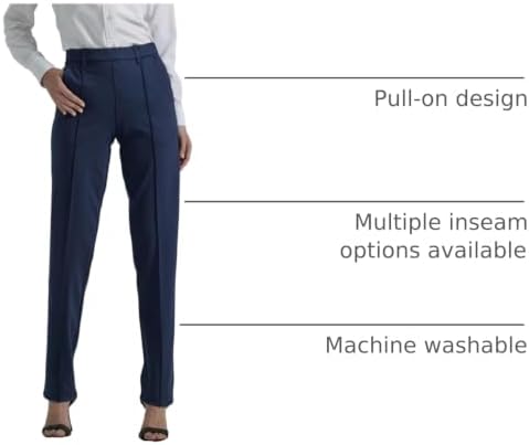 Lee Women's Ultra Lux Comfort Any Wear Straight Leg Pant