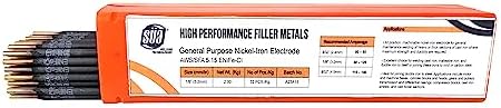 SÜA - ENiFeCl - 55% Nickel/Cast Iron Welding Electrode - 12" x 1/8" (4.4 LB)