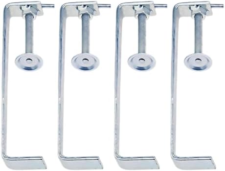 4 Pieces Brick Clamps Holder,Galvanized Steel,Workholding Devices, Steel Plate Clamp Brick Clamping Clips,for Carpenters, length 20cm