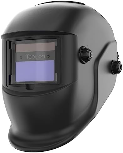 TOOLIOM Auto Darkening Welding Helmet with 1/1/1/1 True Color