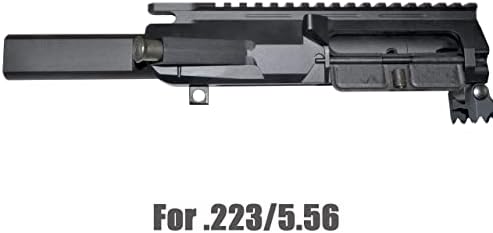 Action Rod with One-Piece Aluminum Construction and Steel Contact Design and Locking Mechanism for Standard Smithing and Assembly (Black)