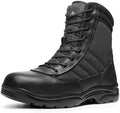NORTIV 8 Men's Steel Toe Work Boots Side Zipper