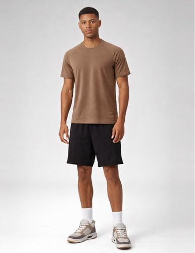 Liberty Imports 5 Pack Men's Active Quick Dry Crew Neck T Shirts