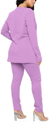 Aro Lora Pant Suits for Women Dressy Casual 2 Piece Outfits