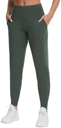THE GYM PEOPLE Women's Workout Joggers Pants Lightweight Lounge Leggings