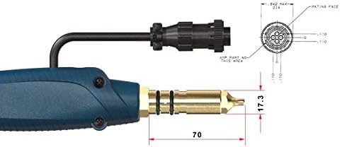 Rstar Mig Welding Torch Stinger 15ft (4.5m) 350Amp Replacement for Bernard 350A Miller fitting