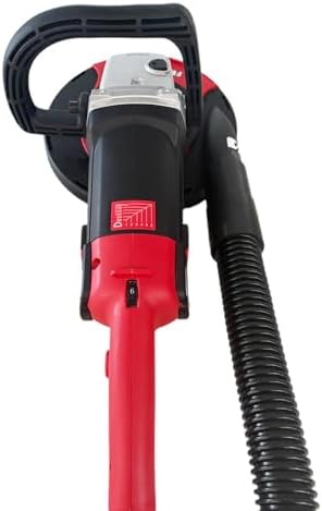 7-Inch Concrete Grinder,1580W (2.1 HP) Constant Power Motor, Variable Speed Electric Floor Polisher with Dust Shroud & Diamond Grinding Wheel for Concrete, Wall & Surface Grinding
