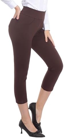 ZTN Womens Stretchy Dress Pants High Waist Work Casual