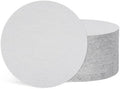50Pcs Sanding Discs 11In 100Grit Hook and Loop Sandpapers White