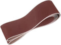HARFINGTON 6 x 89 Inch Sanding Belts, 10 Pcs 320 Grits Aluminum Oxide