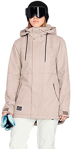 Volcom Women's Fawn Insulated Snowboard Ski Winter Hooded Jacket