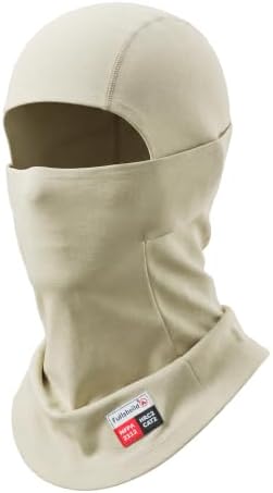 Fullsheild FR Balaclava CAT2 7oz Flame-Retardant Cotton Face Mask, NFPA2112