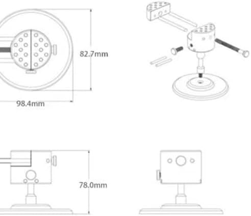 Rotatable Aluminum Alloy Pin Vise Featuring Adjustable Clamping System and Control for Jewelry Making, Watch Repair, and Model Assembly