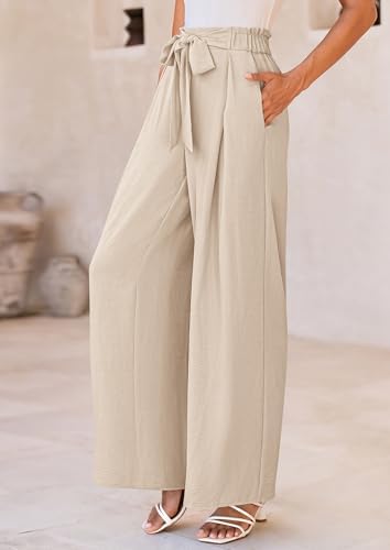 PRETTYGARDEN Women's Palazzo Wide Leg Work Dress Pants