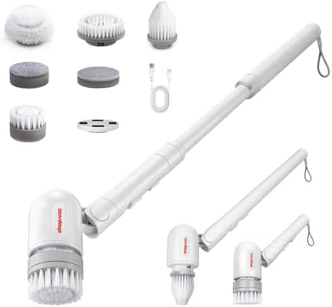 Shop-Vac Electric Spin Scrubber, 2-Speed Cordless Shower Scrubber, 5430576